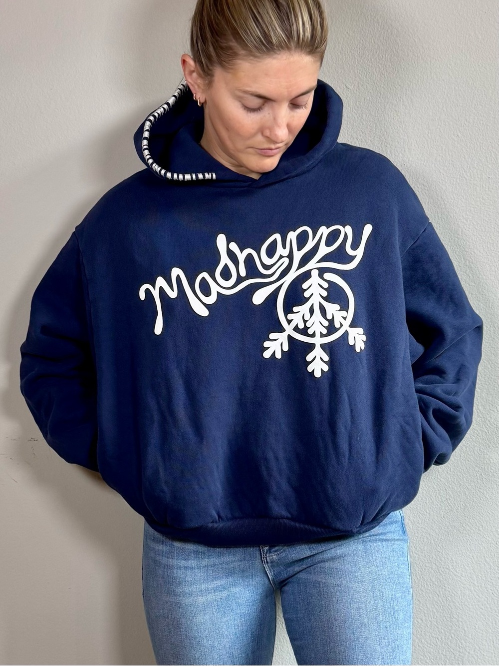 MADHAPPY Navy Sweatshirt